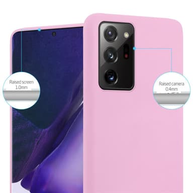 Cover Samsung Galaxy NOTE 20 PLUS Etui Case (Lyserød)