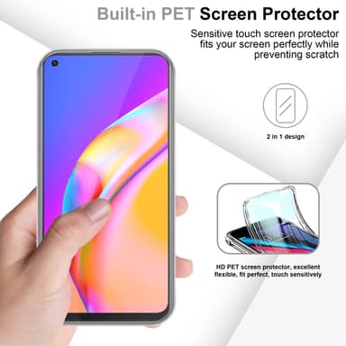 Cover Oppo A94 5G Etui Case (Gennemsigtig)
