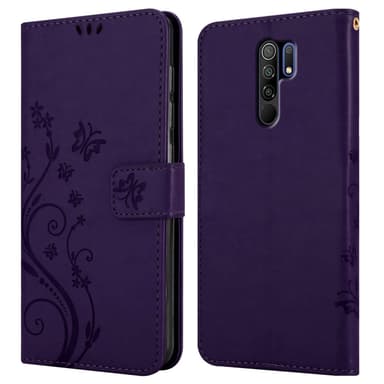 Xiaomi RedMi 9 Pungetui Cover Case (Lilla)