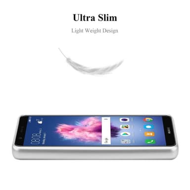 Huawei P SMART 2018 / Enjoy 7S Cover Etui Case (Sølv)