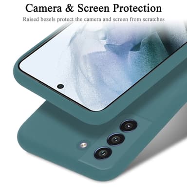 Samsung Galaxy S21 FE Cover Etui Case (Grøn)