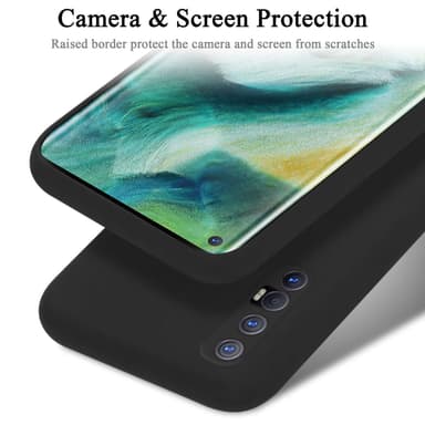 Oppo FIND X2 NEO Cover Etui Case (Sort)
