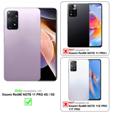 Xiaomi RedMi NOTE 11 PRO 4G / 5G Cover TPU Etui