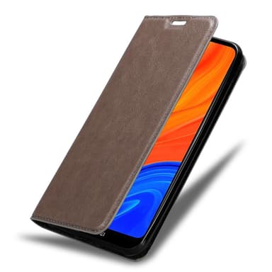 Huawei Y6S Cover Etui Case (Brun)