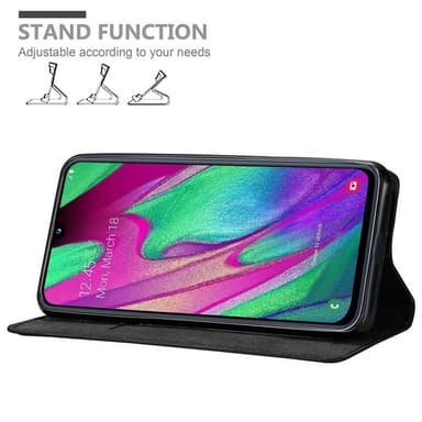 Samsung Galaxy A40 Cover Etui Case (Sort)