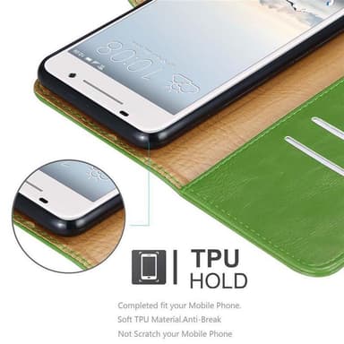 Cover HTC ONE A9 Etui Case (Grøn)