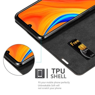 Huawei Y6S Cover Etui Case (Brun)