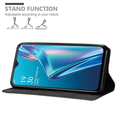 Oppo A12 Cover Etui Case (Brun)