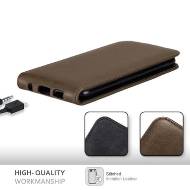 Asus ZenFone 3 (5.2 tomme) Pungetui Flip Cover (Brun)