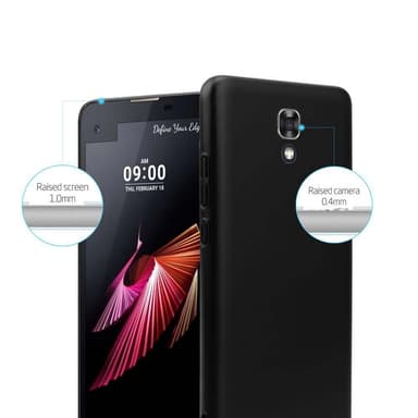 LG X SCREEN Cover Etui Case (Sort)