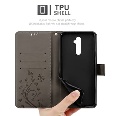 Realme X2 PRO / Oppo Reno Ace Pungetui Cover Case (Grå)