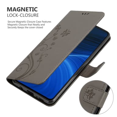 Realme X2 PRO / Oppo Reno Ace Pungetui Cover Case (Grå)