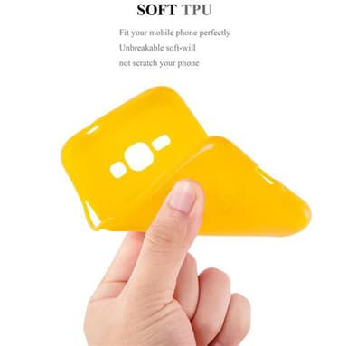 Samsung Galaxy J1 2015 Etui Case Cover (Gul)