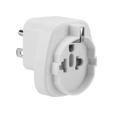 4x Stikadapter Rejsekonverter (type b til eu)
