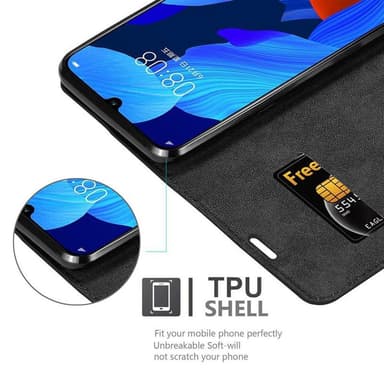 Huawei NOVA 5 / 5 PRO Cover Etui Case (Sort)