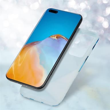 Huawei P40 PRO / P40 PRO+ Pungetui Cover Case (Blå)