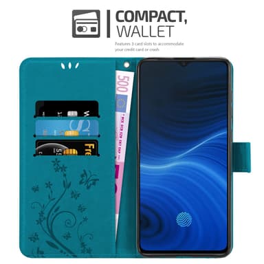 Realme X2 PRO / Oppo Reno Ace Pungetui Cover Case (Blå)