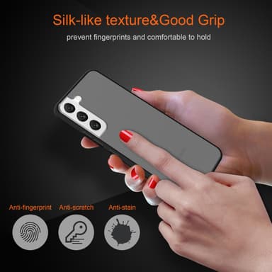 Samsung Galaxy S22 Etui Case Cover (Sort)