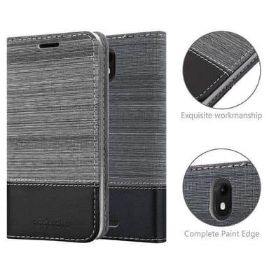 WIKO VIEW GO Pungetui Cover Case (Grå)