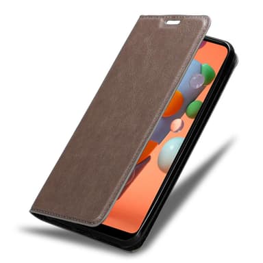 Samsung Galaxy A11 / M11 Cover Etui Case (Brun)