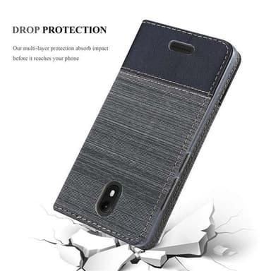 WIKO VIEW GO Pungetui Cover Case (Grå)