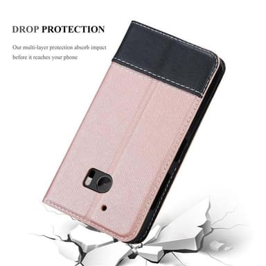 HTC ONE M10 Etui Case Cover (Lyserød)