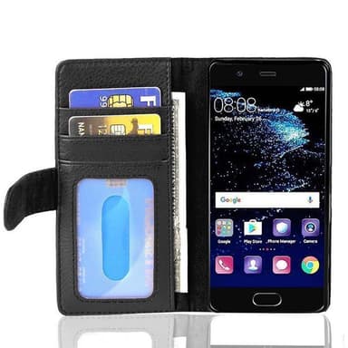 Huawei P10 Pungetui Cover (Sort)
