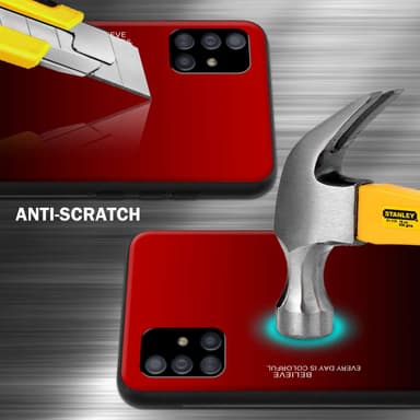 Cover Samsung Galaxy A51 5G Etui Case (Sort)