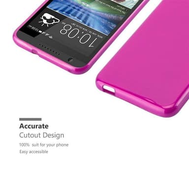 HTC Desire 820 Cover Etui Case (Lyserød)