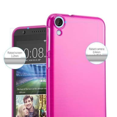 HTC Desire 820 Cover Etui Case (Lyserød)