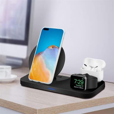 Huawei P40 PRO / P40 PRO+ Pungetui Cover Case (Blå)