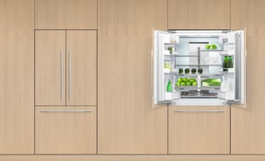 Fisher & Paykel fransk dør RS90A3 indbygget