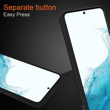 Samsung Galaxy S22 Etui Case Cover (Sort)