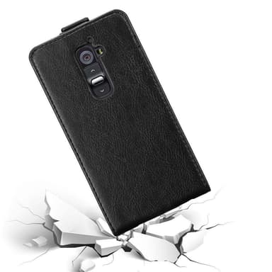 LG G2 Pungetui Flip Cover (Sort)