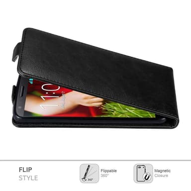 LG G2 Pungetui Flip Cover (Sort)