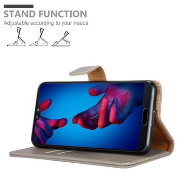 Cover Huawei P20 Etui Case (Brun)