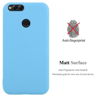 Cover Honor 7X Etui Case (Blå)