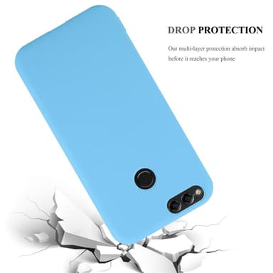 Cover Honor 7X Etui Case (Blå)