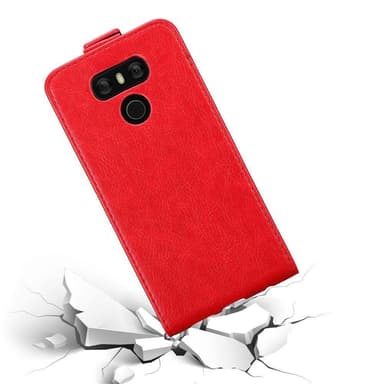 LG G6 Pungetui Flip Cover (Rød)