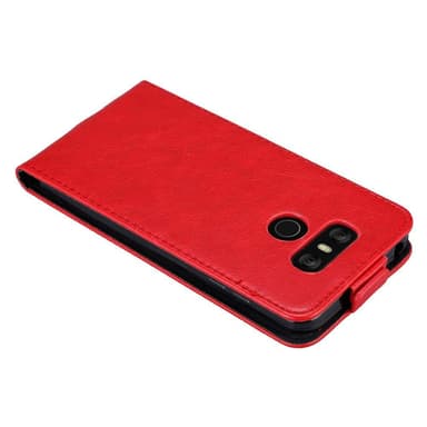 LG G6 Pungetui Flip Cover (Rød)