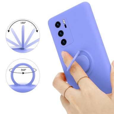 Huawei P40 Cover Etui Case (Lilla)