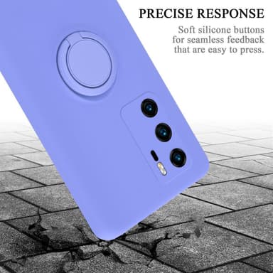 Huawei P40 Cover Etui Case (Lilla)