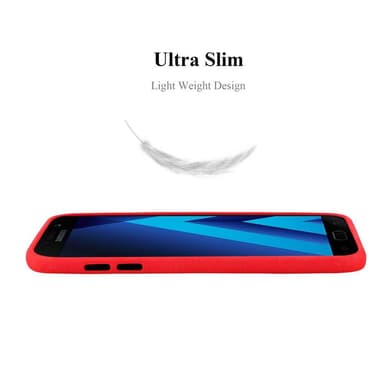 Cover Samsung Galaxy A7 2017 Etui Case (Rød)