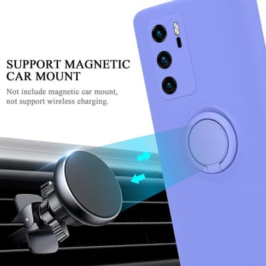 Huawei P40 Cover Etui Case (Lilla)