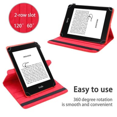 Kindle Paperwhite 2015 (7. Gen.) Pungetui Cover (Rød)