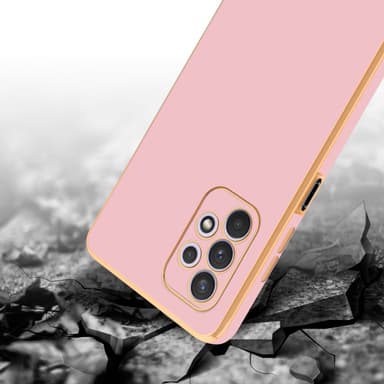 Samsung Galaxy A32 5G Cover Etui Case (Lyserød)