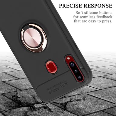 Cover Samsung Galaxy A20s Etui Case (Sort)