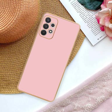 Samsung Galaxy A32 5G Cover Etui Case (Lyserød)