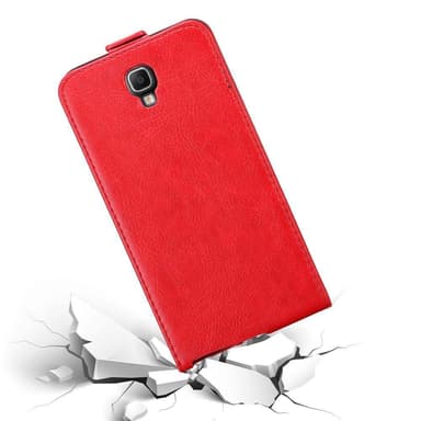 Samsung Galaxy NOTE 3 NEO Pungetui Flip Cover (Rød)