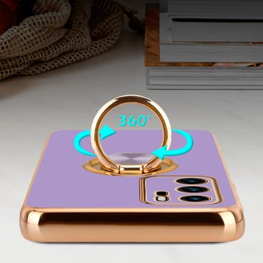 Huawei P40 Cover Etui Case (Lilla)